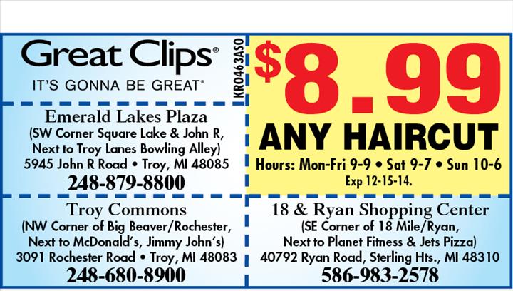 great clips prices for seniors