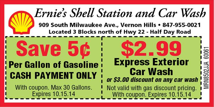Ernie’s Shell Station and Car Wash