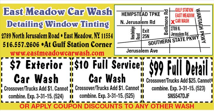 East Meadow Car Wash Detailing Window Tinting