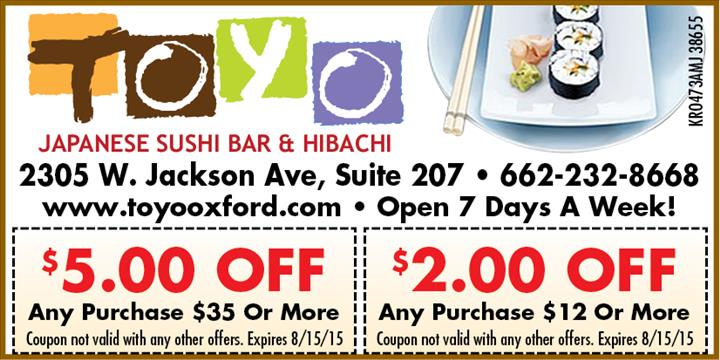 Toyo Japanese Sushi And Hibachi