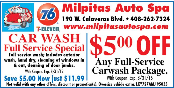 Milpitas Union 76 Car Wash